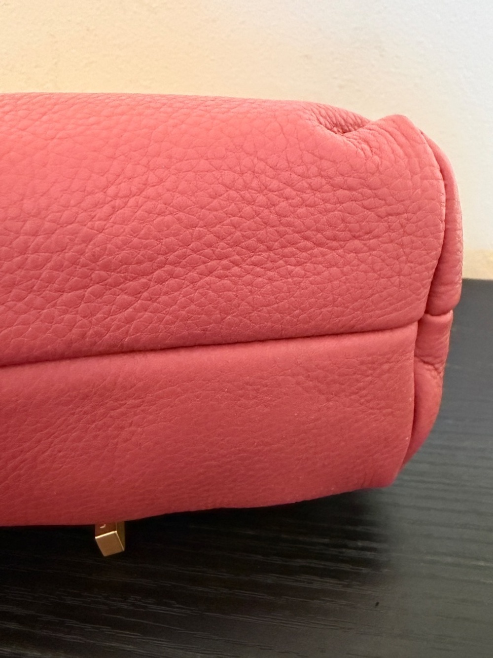 🌸 NWT Hammitt VIP Medium Crossbody - Rogue Pink Leather & Brushed Gold Rivets! - Picture 7 of 11